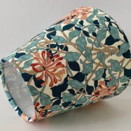 William Morris Honeysuckle Candle Clip Lampshade - thumbnail 2