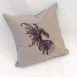 Gothic Home Decor, Alternative Gifts, Cushions, Fairy Accessories, Cushion, Throw Pillow - thumbnail 2