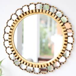 "Peruvian Mirrors ""Armoniosa Oro Plus 45 cm" - thumbnail 1