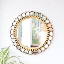 "Peruvian Mirrors ""Armoniosa Oro Plus 45 cm" - thumbnail 2
