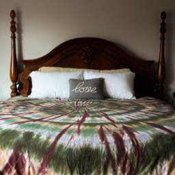 Handmade Tie Dye Duvet Cover Set - Ultra Soft Cotton - thumbnail 2