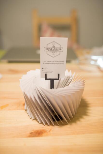 Business Card Stander, Back To School Gift, Business Card Holder, Office Decor, Dad Cubicle Professional - image 1