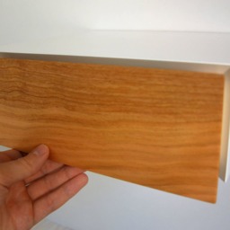 Minimalist Floating Nightstand With Cherry Drawer - 3 Sizes Single Or Double - thumbnail 2