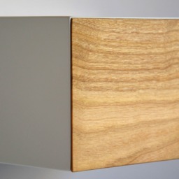 Minimalist Floating Nightstand With Cherry Drawer - 3 Sizes Single Or Double - thumbnail 4
