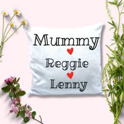 Personalised Cushion, Mother's Day Gift, First Personalized - thumbnail 3