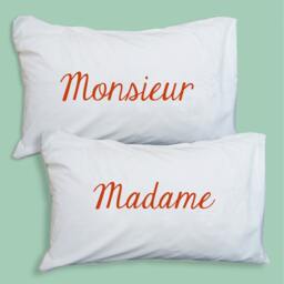 Madame & Monsieur French Pillowcase Set - thumbnail 2