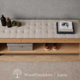 "Shoe Rack Bench ""Lazio" - thumbnail 3