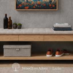 "Shoe Rack Bench ""Lazio" - thumbnail 2