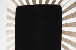 Black Crib Sheets, Solid Sheets Set, Linen Baby Sets, Fitted For Bed, Newborn Bedding - thumbnail 1
