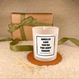 Funny Best Friend Candle Gift, Friendship Appreciation, Gift For Her, Bestie Candle, Meaningful Birthday Christmas - thumbnail 1