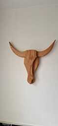 Bulls Head Wall Hanging - thumbnail 1