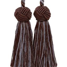 "D??copro Double Tassel Curtain & Drapery Tieback/Holdback, 3 1/2"" - 8.5cm, 20" - thumbnail 3