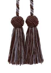 "D??copro Double Tassel Curtain & Drapery Tieback/Holdback, 3 1/2"" - 8.5cm, 20" - thumbnail 1