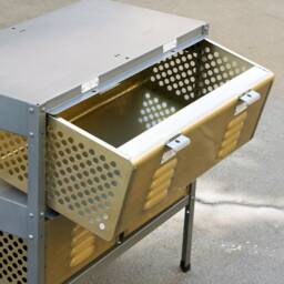 2 X Locker Basket Unit, Vintage Inspired & Newly Fabricated To Order, Free U.s. Shipping - thumbnail 3