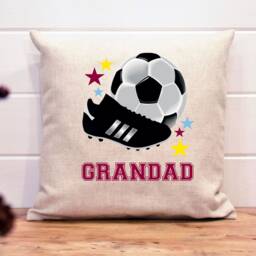 Personalized Football Cushion Sports Bedroom Decor Birthday Christmas Gift - thumbnail 3