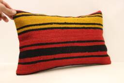 Throw Pillow, Sofa 12x20 in 30x50 cm, Vintage Kilim Pillow, Home Cushion Cover Boho Pillow Throw Koef-728