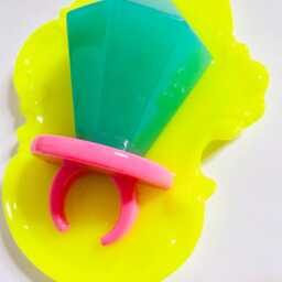 Ring Pop Candy Wall Hanging/ Gift Idea/ Dopamine D??cor/ Fake Food Maximalist Art/ 90S Nostalgia/ - thumbnail 2