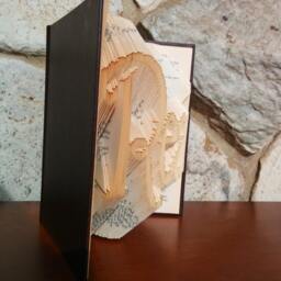 Read - Folded Book Art Fully Customizable, Library, Teacher - thumbnail 3