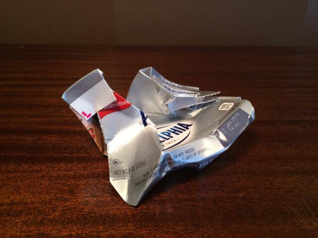 Cream Cheese Spaceship