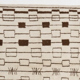 Moroccan Beni Ourain Rug - thumbnail 3