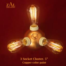 Ceiling Light, Sconce, Wall 3-4 Socket Cluster. 5 - thumbnail 4