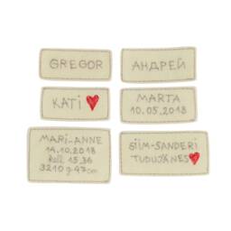 Mouse Lovey Personalized Baby Security Blanket, Sleeping Toy - thumbnail 4