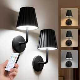 Small Beautiful Gisela Grahan Inspired Usb Rechargeable Wall Light. No Wiring Needed. Other Designs Available - thumbnail 4