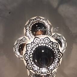 Chandelier With 5 Cracked Globes - Sultan Model , Id148 - thumbnail 4