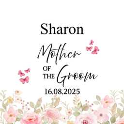 Personalised Mother Of The Groom Candle Gift Set - Wedding Thank You For Mum Family Appreciation Keepsake Present - thumbnail 2