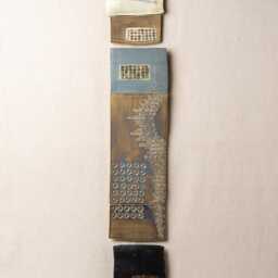 Ceramic Mosaic Wall Art Set Of 3 - Made To Order Fragmentation No. 1 - thumbnail 2