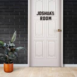 Custom Laser Cut Wood Letters Nursery Wall Decor, Personalized Name Sign - thumbnail 2