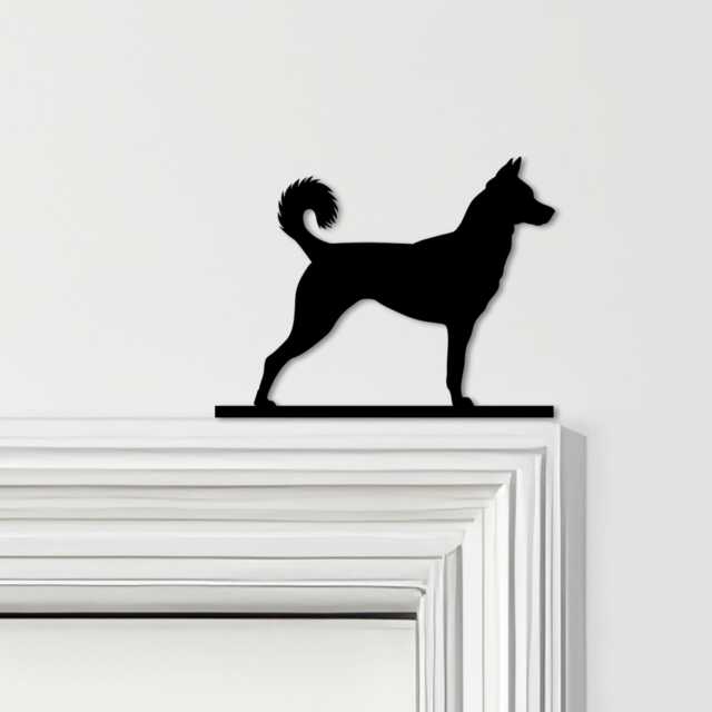 Door Topper Canaan Dog Various Colours Top Of Decorative Sign - Sign, Novelty Wall Decor, Frame Art, Art - image 1