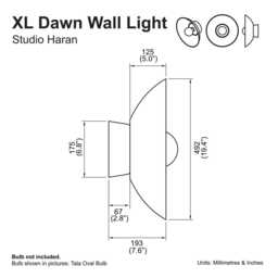 Green Xl Dawn Wall Light Sconce in Ceramic & Oak - thumbnail 4