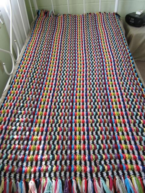 Ripple Crochet Blanket - image 1