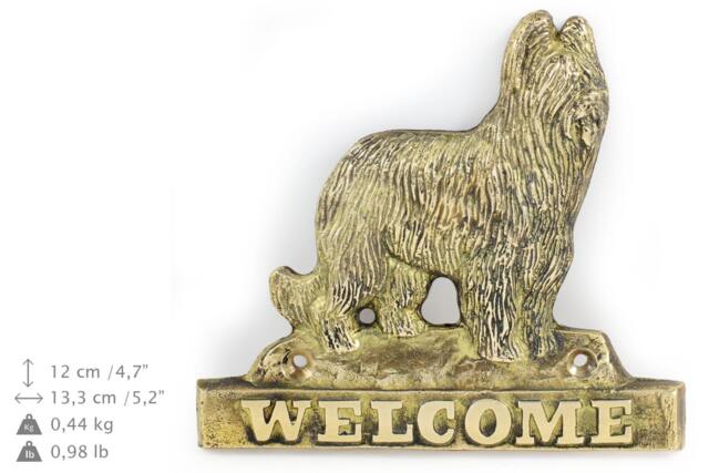 Briard, Dog Welcome, Hanging Decoration, Limited Edition, Artdog - image 1