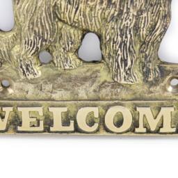 Briard, Dog Welcome, Hanging Decoration, Limited Edition, Artdog - thumbnail 4