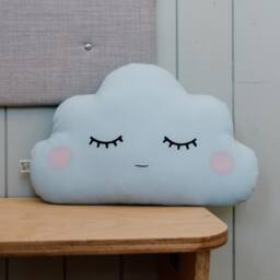 Cloud Cushion, Baby Pillow, Nursery Shaped Kids Children Room Decor Throw Pillow Decorative - thumbnail 3