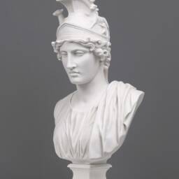 Roma Bust Sculpture - Goddess Of Rome Female Roman Statue Woman Art Made in Europe 44 cm/17.3 Inches Home Decor The Ancient - thumbnail 4