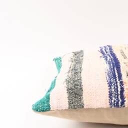 Handmade Kilim Pillow Cover Vintage Turkish Woven Accent - 16x16 - thumbnail 4