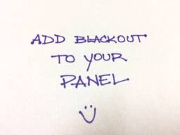 Add Blackout To Your Curtain Panel