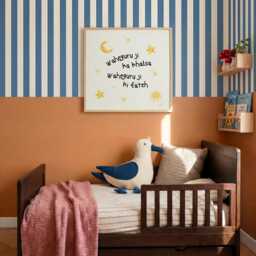 Waheguru Nursery Print - Sikh Baby Room Decor Punjabi Wall Art Spiritual Children's Poster New Gift - thumbnail 3