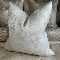 Luxury Cushion Cover, Champagne Pillow Marble Throw Pillow Cover, Ivory Beige Cushion Designer Cover For Sofa Or Bed