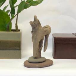 "Driftwood Sculpture ""One-Armed Robot" - thumbnail 2