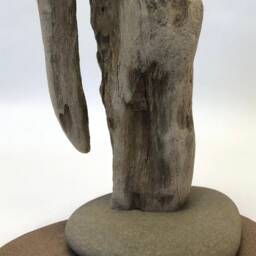 "Driftwood Sculpture ""One-Armed Robot" - thumbnail 4