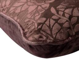 "Designer Plum Purple Euro Size Pillow Cover 24""x24""/26""x26" - thumbnail 2