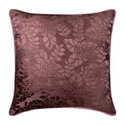 "Designer Plum Purple Euro Size Pillow Cover 24""x24""/26""x26" - thumbnail 1