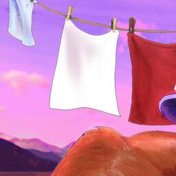 Lady Charlotte, Red Panda - 8x10 Or 11x14 Print Cute Animals Art - Lady Series - thumbnail 3