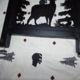 Awesome Laser Cut Steel Coffee Table Legs With Kokopelli Flute Player Indian Symbol. Small Size - thumbnail 4
