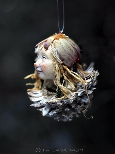 Pixie Girl Nelly Handmade Decoration - image 1