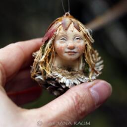 Pixie Girl Nelly Handmade Decoration - thumbnail 3